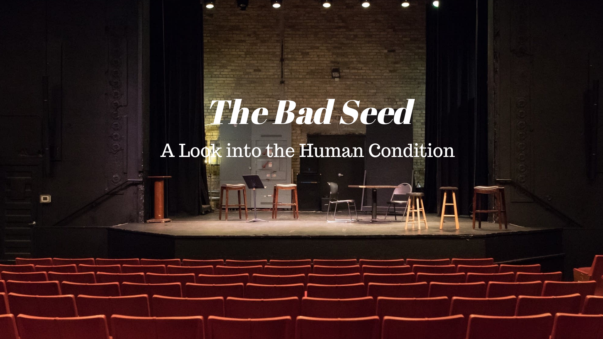 the bad seed speech therapy